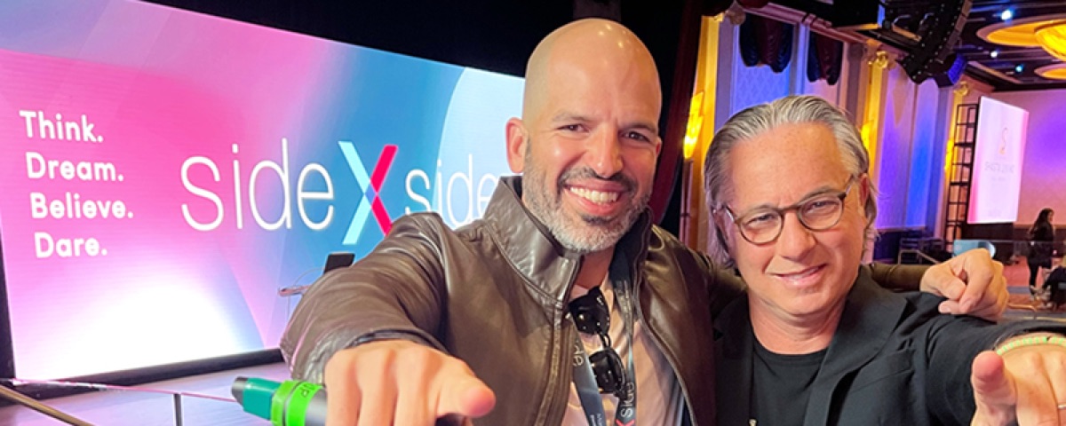 Lucas Boccheciampe at the Side X Side conference